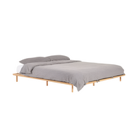 ANIELLE Bed made from solid ash wood for a 180 x 200 cm mattress