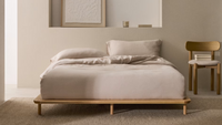 ANIELLE Bed made from solid ash wood for a 160 x 200 cm mattress