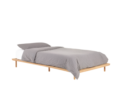 ANIELLE Krevet od punog jasenovog drveta za madrac 90 x 200 cm