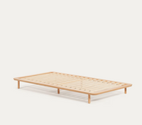 ANIELLE Bed made from solid ash wood for a 90 x 200 cm mattress