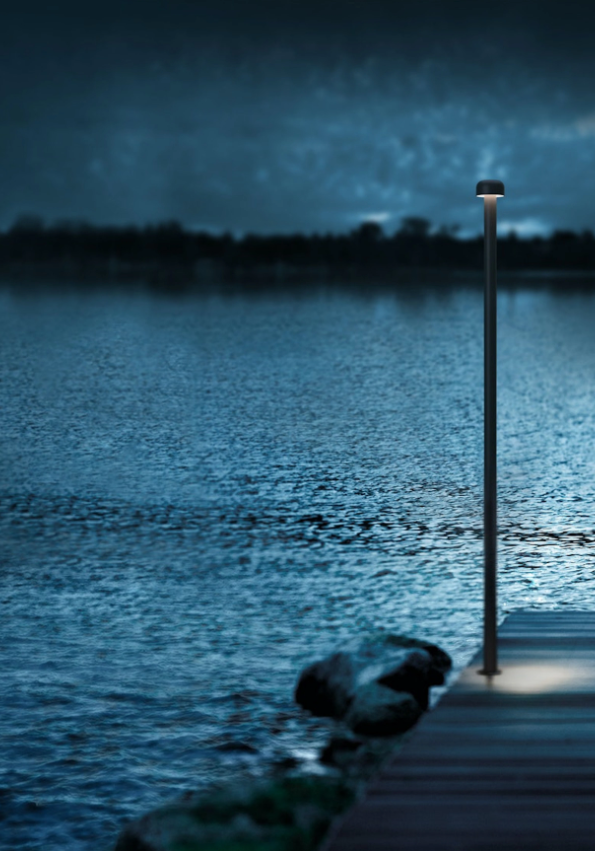 BELLHOP BOLLARD s bazom H 3020 mm