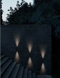 FLAUTA SPIGA 2 Outdoor wall lamp