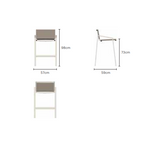 PULVIS Vanjska barska stolica