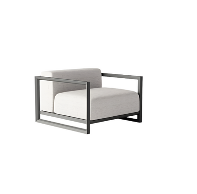 NUBES Outdoor lounge armchair 1 seater