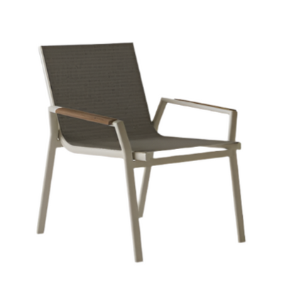 GARDEL Outdoor lounge armchair