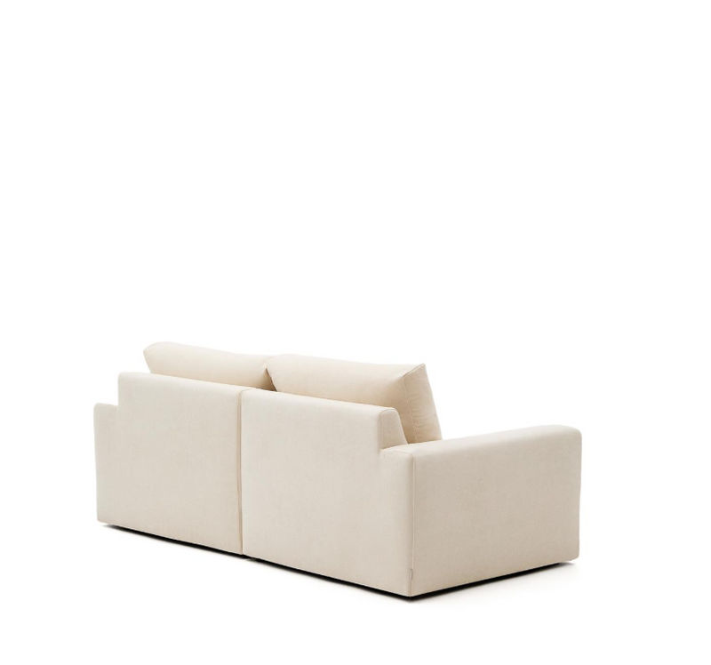 ALEA Ekru šenil trosjed modularni trosjed s presvlakom, 220 cm