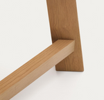 IDUN Stol od furnira i punog hrastovog drveta