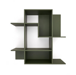 INA modularni regal u zeleno lakiranom MDF-u