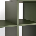 INA modularni regal u zeleno lakiranom MDF-u