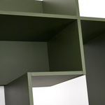 INA modularni regal u zeleno lakiranom MDF-u