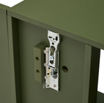 INA modularni regal u zeleno lakiranom MDF-u