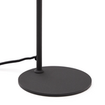 MANIE Metal desk lamp in metal with black cast-iron-effect finish