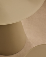 WILSHIRE stolić od kaljenog stakla i metala, Ø 50 cm