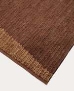 MANDI Terracotta tepih od jute 200 x 300 cm