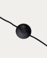 NEUDA Rattan floor lamp with light finish