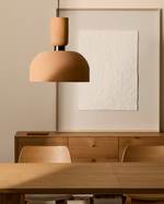 NIBLA Stropna svjetiljka od metala s efektom terakote