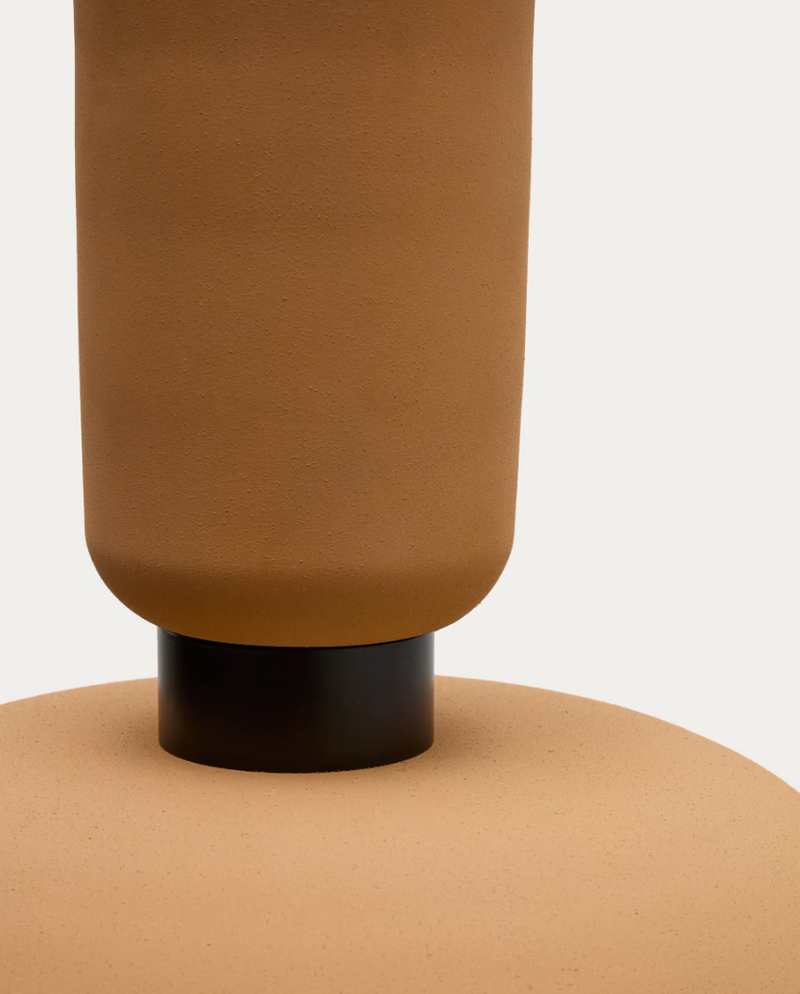 NIBLA Stropna svjetiljka od metala s efektom terakote