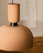 NIBLA Stropna svjetiljka od metala s efektom terakote