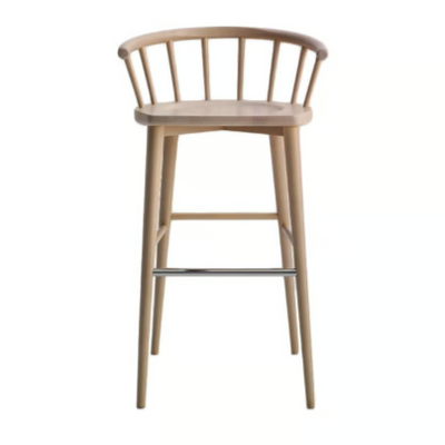 W. Wooden stool