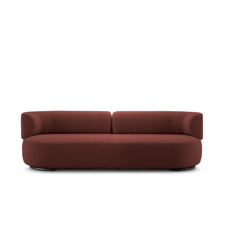 K WAITING Sofa in boucle material