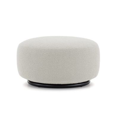 K WAITING Pouf in boucle material