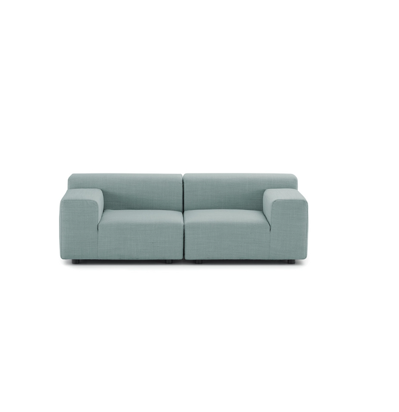 PLASTICS Outdoor 2-seater sofa