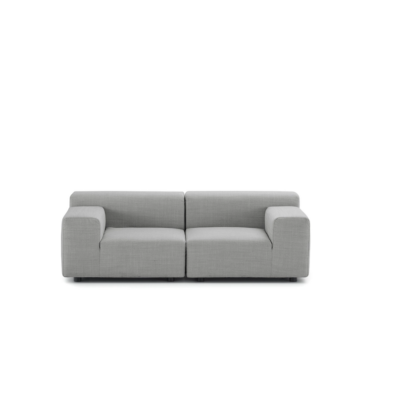 PLASTICS Outdoor 2-seater sofa