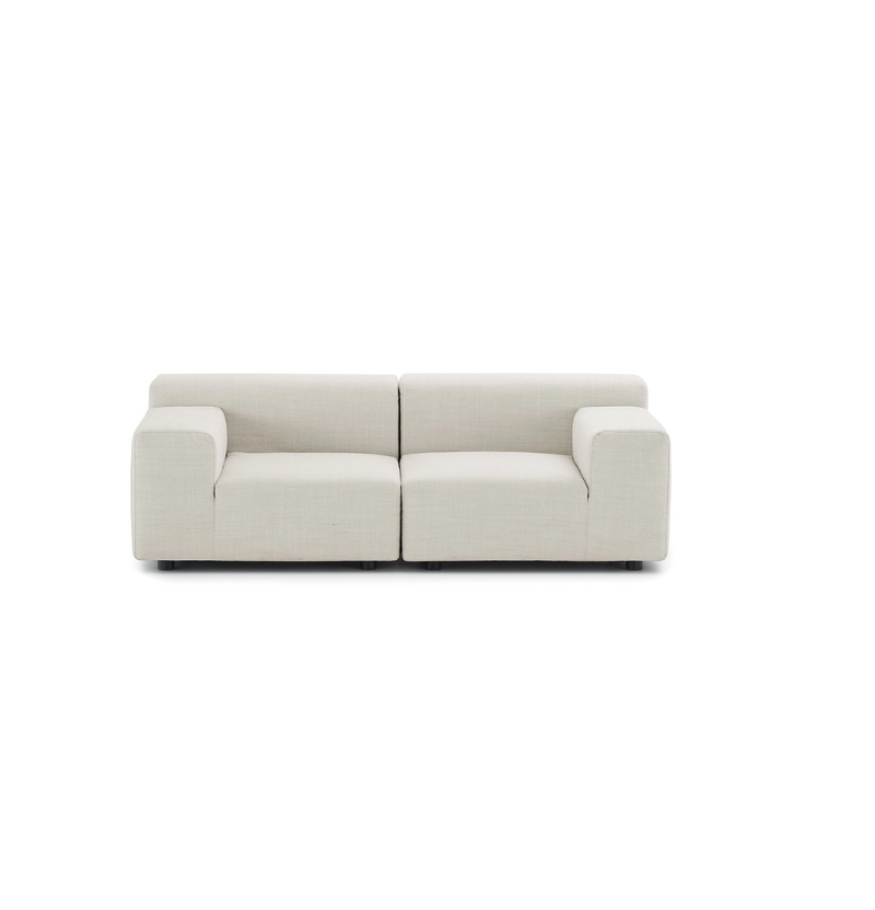 PLASTICS Outdoor 2-seater sofa