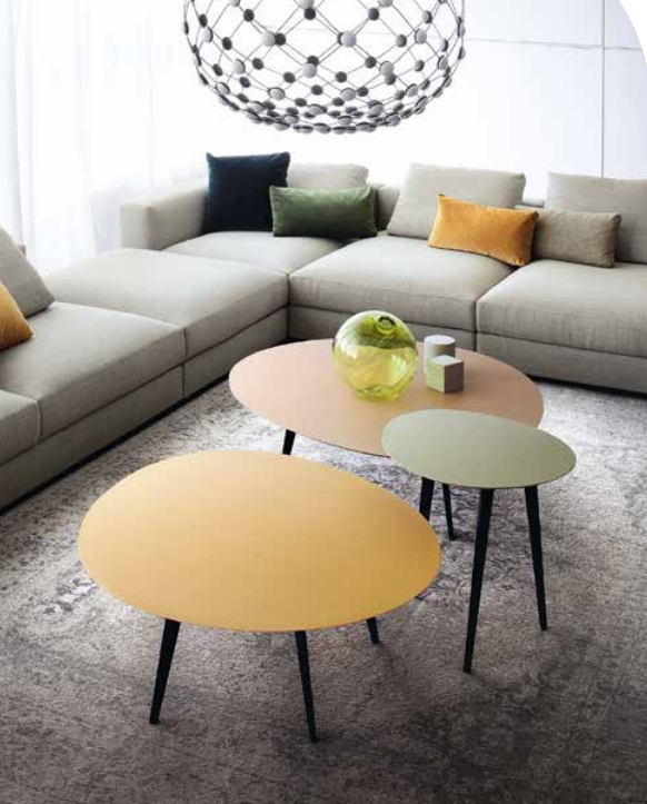 FLOWERS Klub stolić u različitim veličinama