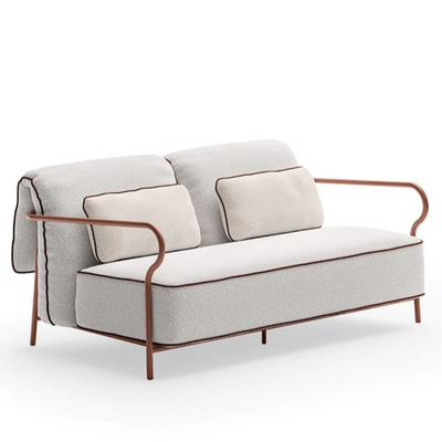 SALÓ 2-seater with seat and backrest cushion