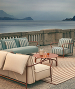 SALÓ Trosjed s jastukom za sjedenje i naslon