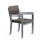 EXPERIENCE stackable small armchair in WaProLace