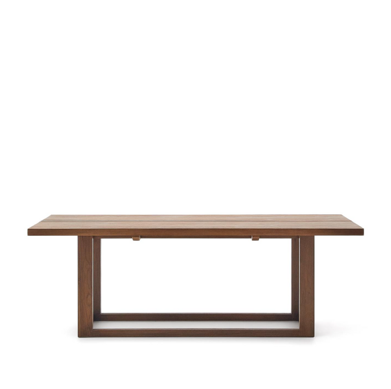 SASHI Outdoor dining table made in solid teak wood