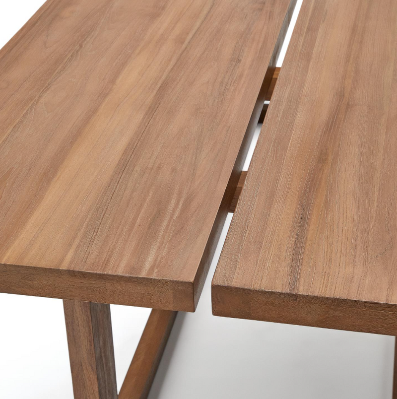 SASHI Outdoor dining table made in solid teak wood