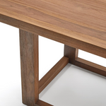 SASHI Outdoor dining table made in solid teak wood