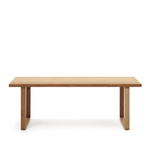 CANADELL Outdoor dining table, solid recycled teak table