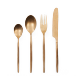 ALI 16-piece copper cutlery set