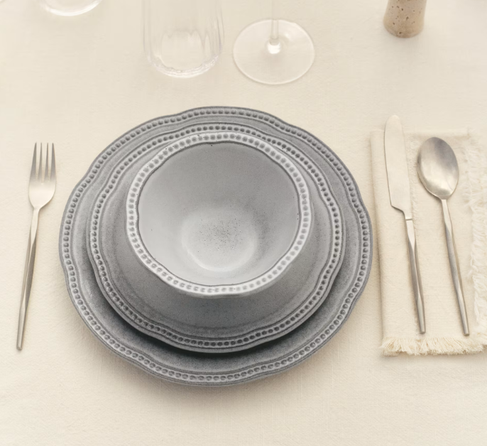 ALI 16-piece silver cutlery set