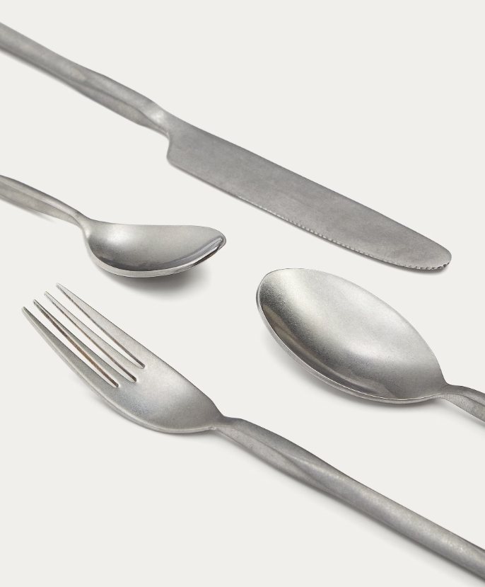ALI 16-piece silver cutlery set