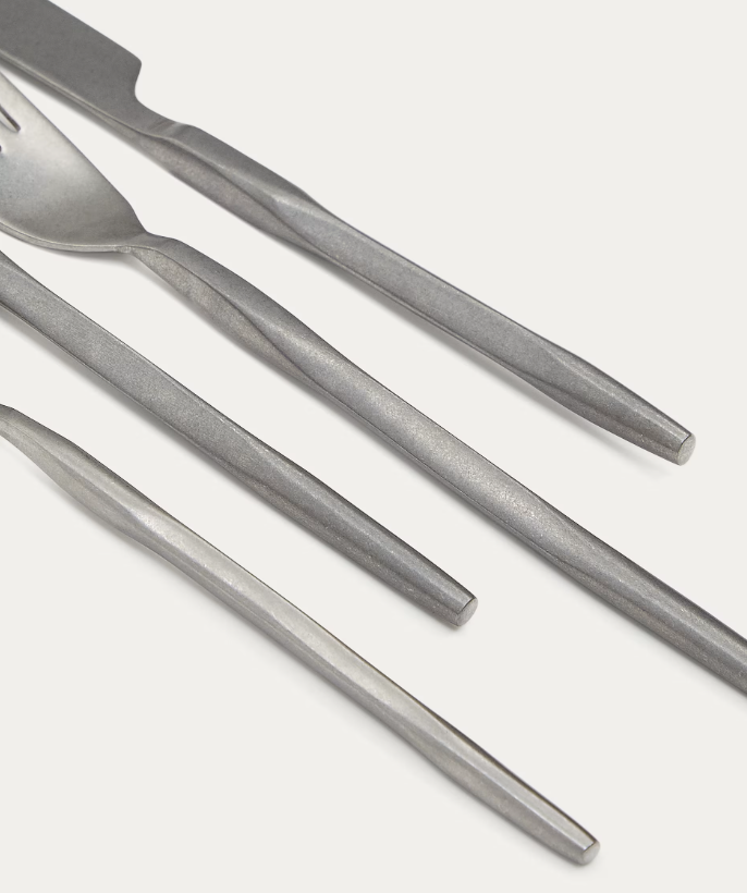 ALI 16-piece silver cutlery set