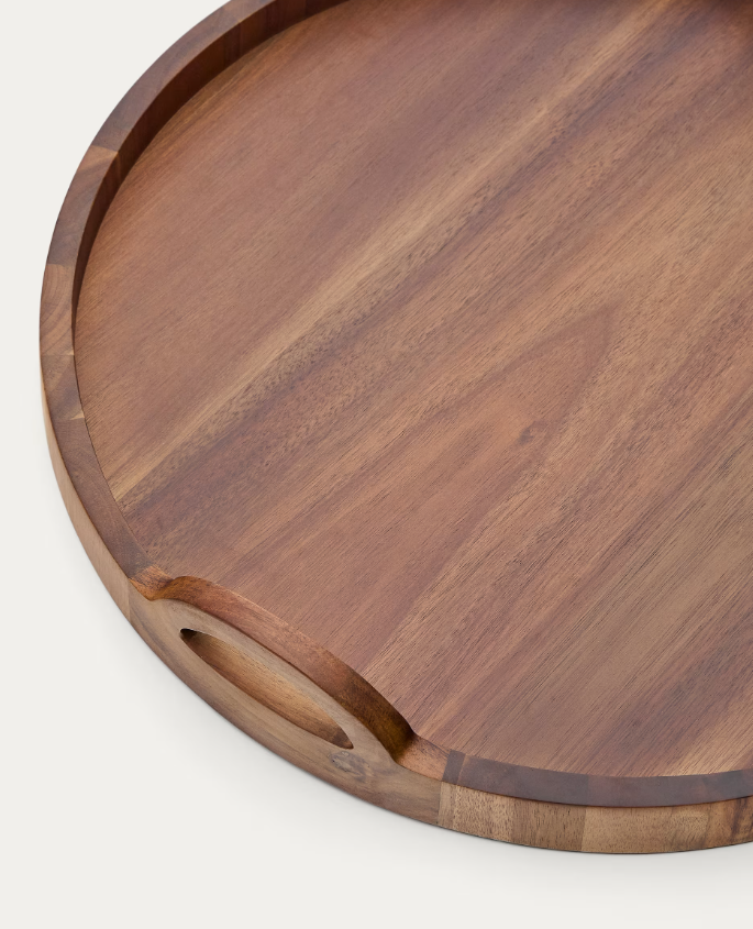 ZOA tray made of acacia wood, Ø50 cm