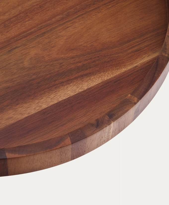 ZOA tray made of acacia wood, Ø50 cm