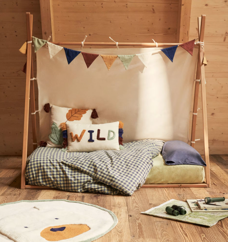 YANIL Set duvet cover, bottom and pillowcase