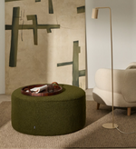 ZOA tray made of acacia wood in a dark finish, Ø50 cm