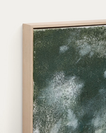 SELNAR green abstract picture, 202 x 122 cm