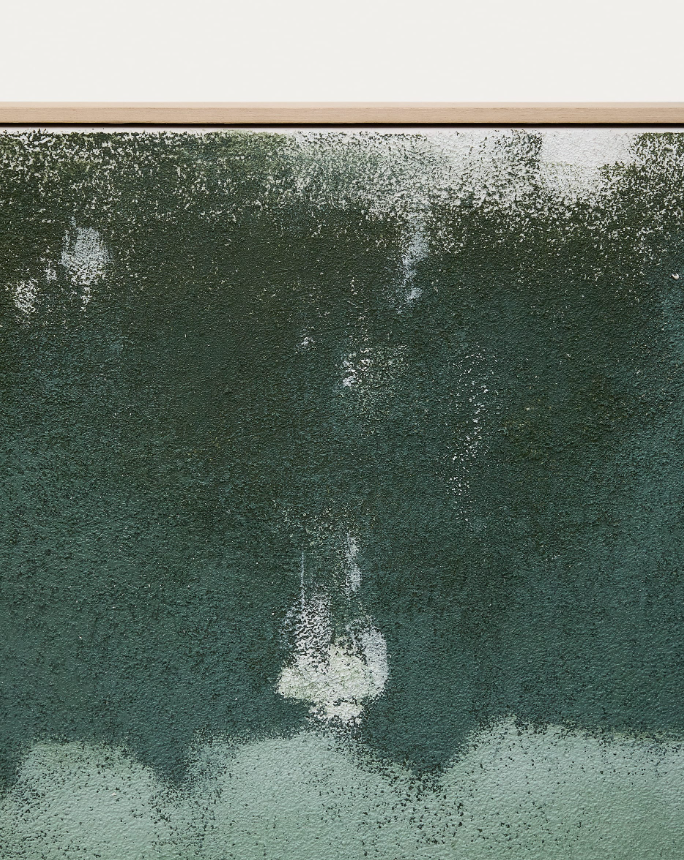 SELNAR green abstract picture, 202 x 122 cm