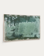 SELNAR green abstract picture, 202 x 122 cm