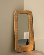 ZILNA Ogledalo od ratana 58 x 120 cm