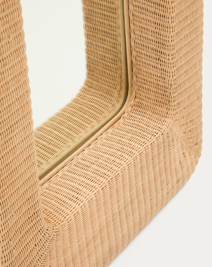 ZILNA Ogledalo od ratana 58 x 120 cm