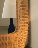 ZILNA Ogledalo od ratana 58 x 120 cm